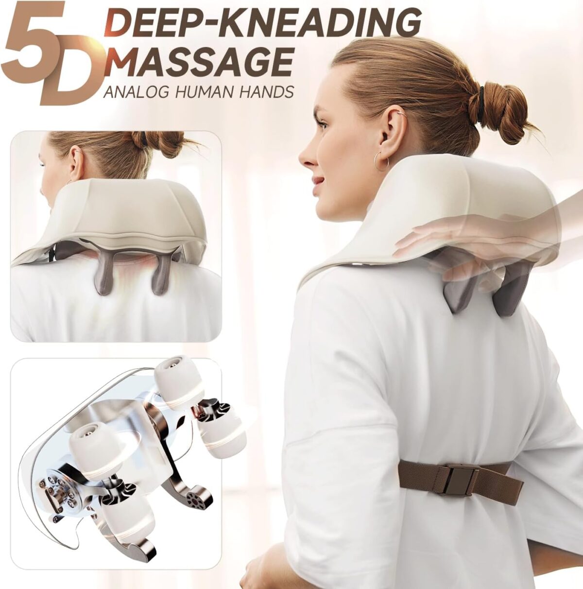 Neck Shoulder Heat Relax Massager - Image 6